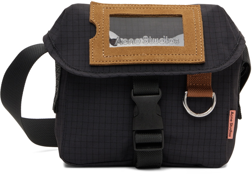 Acne Studios Black Mini Messenger Bag Acne Studios
