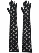 Marine Serre All Over Moon Gloves