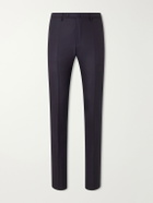 Slowear - Incotex Straight-Leg Wool-Canvas Trousers - Blue