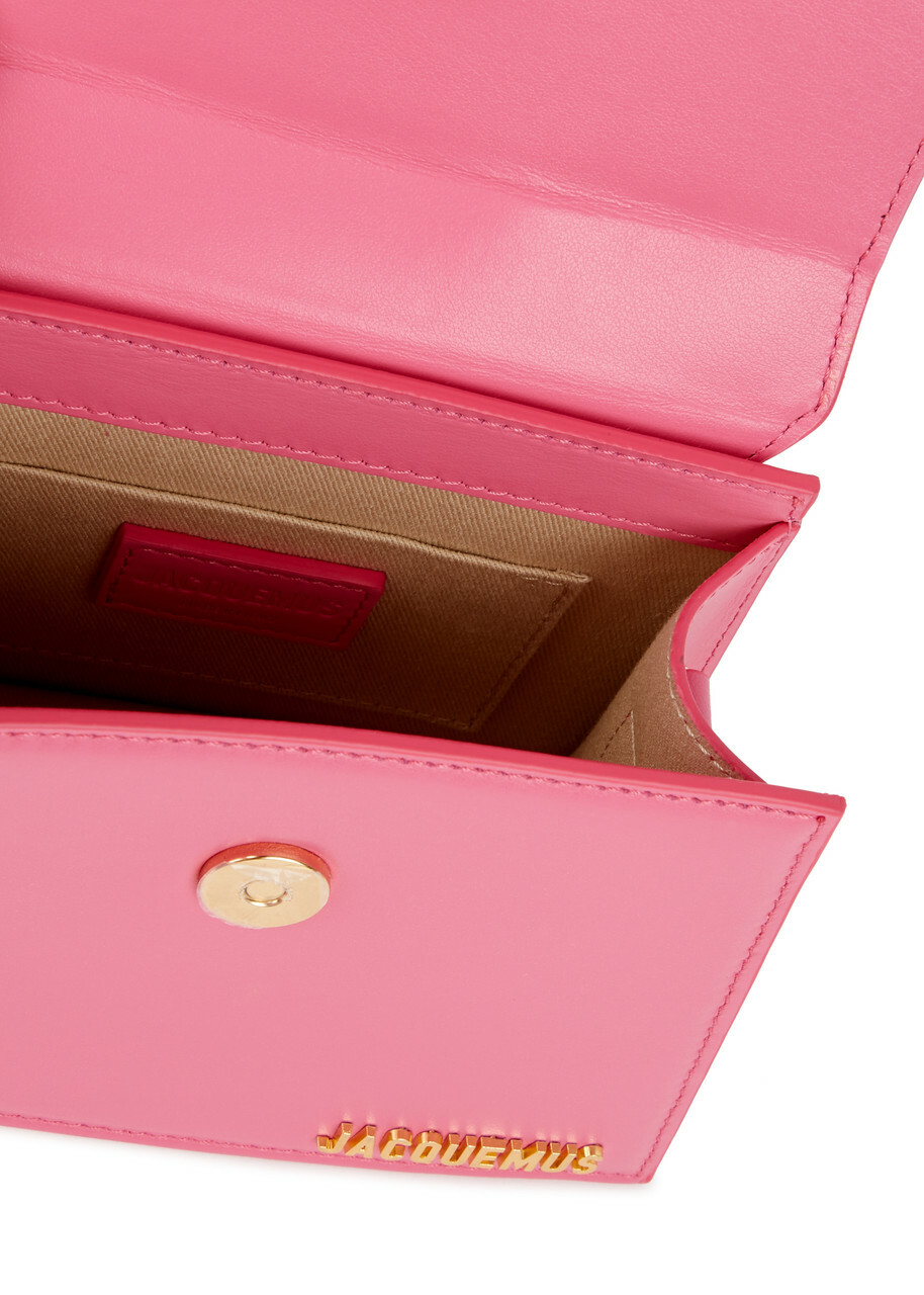 Jacquemus Le Chiquito Moyen Leather Top Handle Bag, Bag, Pink - One Size