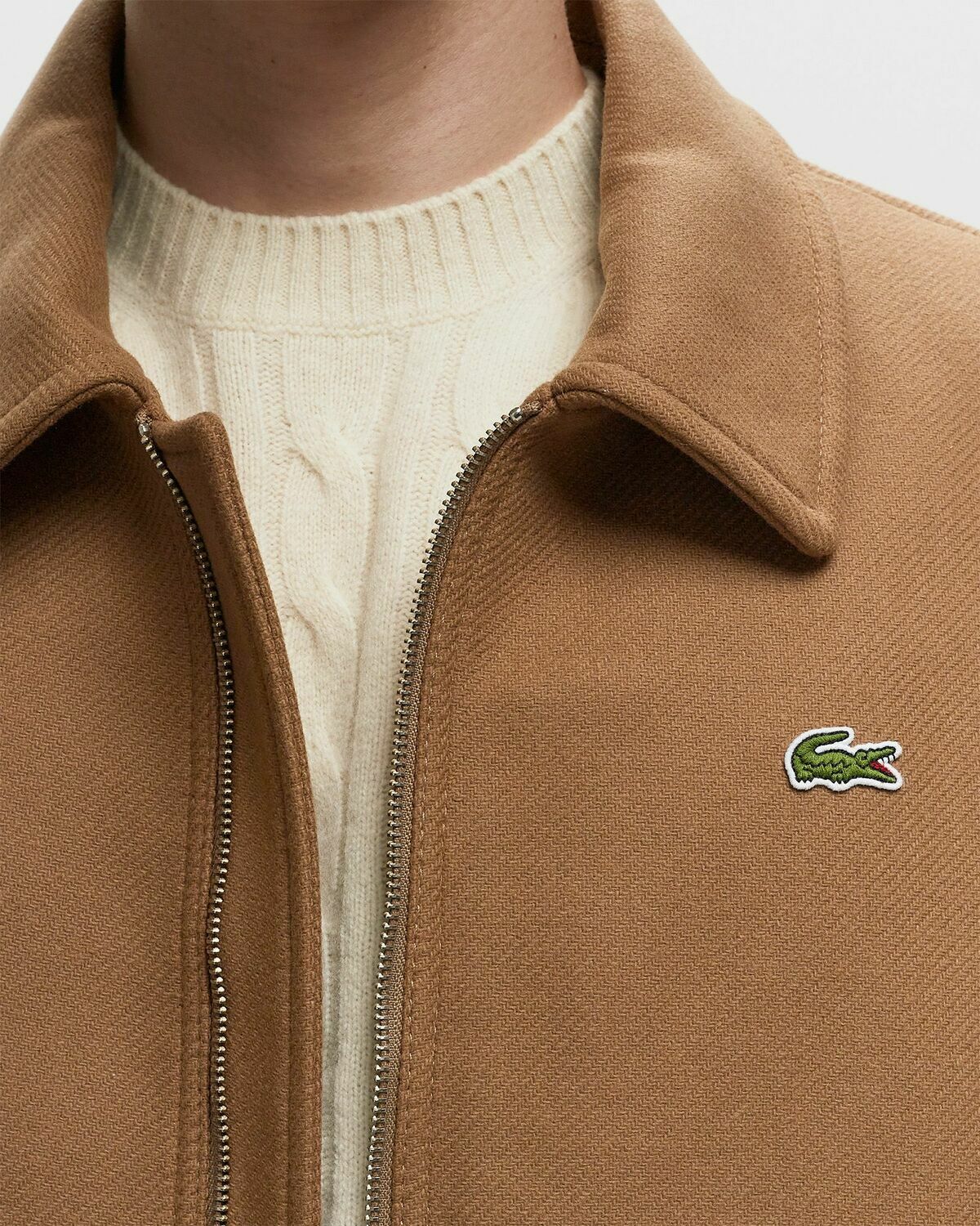Lacoste Jacket Brown Bomber Jackets