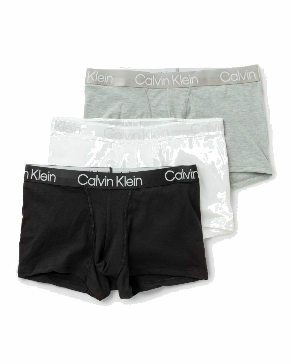 Photo: Calvin Klein Underwear Modern Structure Trunk 3 Pack Multi - Mens - Boxers & Briefs