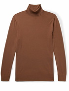 Gabriela Hearst - Jermaine Slim-Fit Virgin Wool Rollneck Sweater - Brown