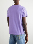 A.P.C. - Logo-Print Cotton-Jersey T-Shirt - Purple