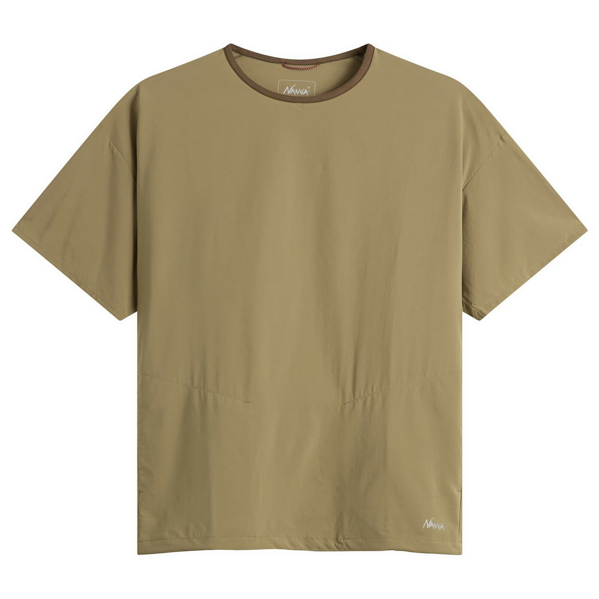 NANGA Men's PLC Excursion T-Shirt in Khaki
