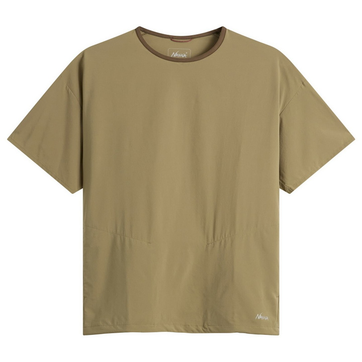Photo: NANGA Men's PLC Excursion T-Shirt in Khaki