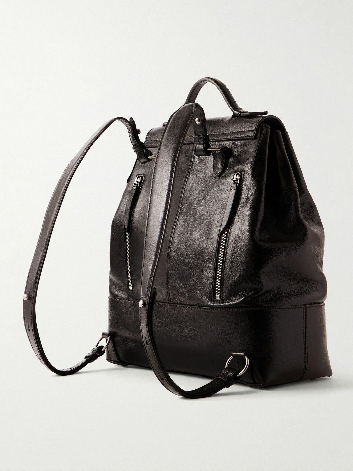 Métier - Glide Full-Grain Leather Backpack