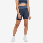 The Upside Women's Circular Knit Spin Short in Blue