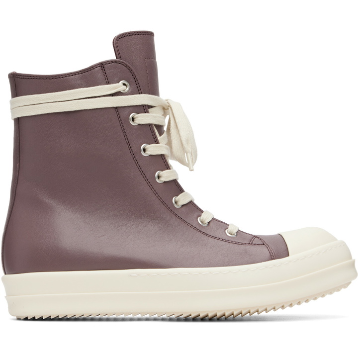 Photo: Rick Owens Purple Tower Sneaks Sneakers