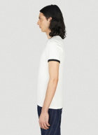 Courrèges - Bumpy T-Shirt in White