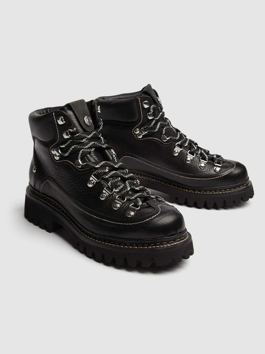DSQUARED2 Canadian Leather Hiking Boots Dsquared2 display picture 2