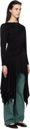Paloma Wool Black Melinda Midi Dress