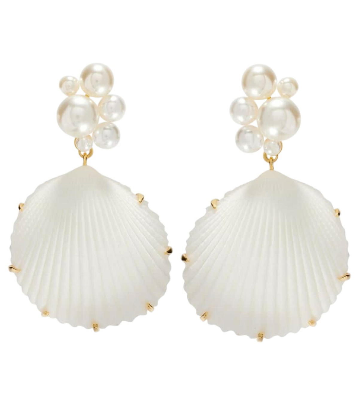 Jennifer Behr Chiron embellished drop earrings Jennifer Behr