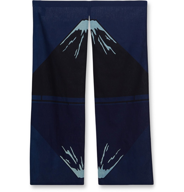 Photo: Blue Blue Japan - Indigo-Dyed Cotton Curtain - Blue