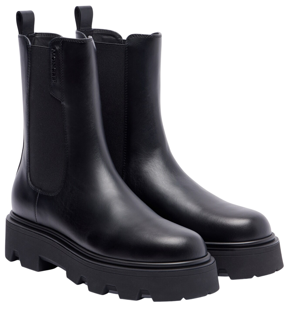 Moncler Larue Chelsea leather ankle boots Moncler