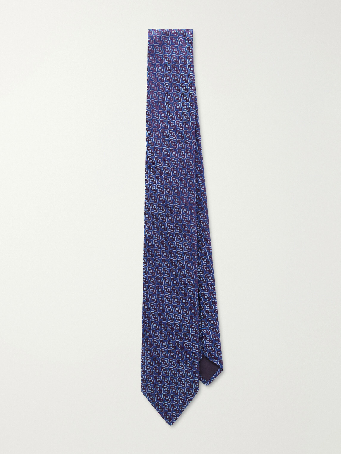 Charvet - 8.5cm Silk-Jacquard Tie - Blue