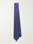 Charvet - 8.5cm Silk-Jacquard Tie - Blue