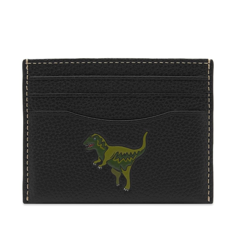 Photo: Coach Men's Rexy Leather Card Holder in Black