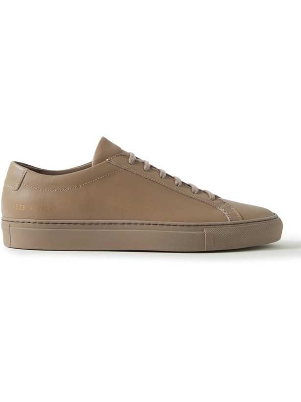 Photo: Common Projects - Original Achilles Leather Sneakers - Brown