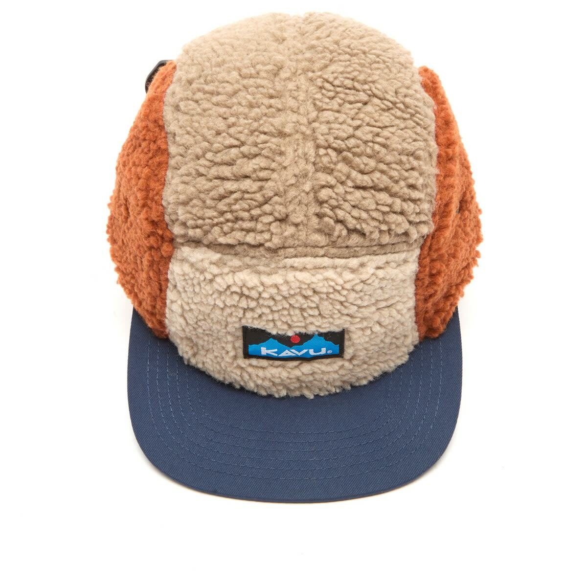 KAVU Men's Fur Ball Camp Fleece Cap in River Range 