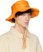Jacquemus Orange Les Classiques 'Le bob Artichaut' Hat