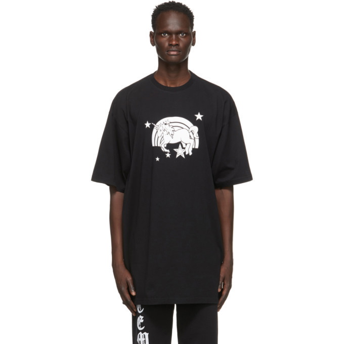 Photo: VETEMENTS Black Unicorn Magic T-Shirt