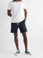 OUTERKNOWN - Hightide Organic Cotton-Blend Terry Drawstring Shorts - Blue