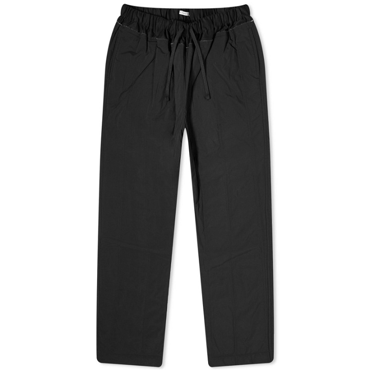 Photo: s.k manor hill Men's Nest Pant in Black Quilted Nylon