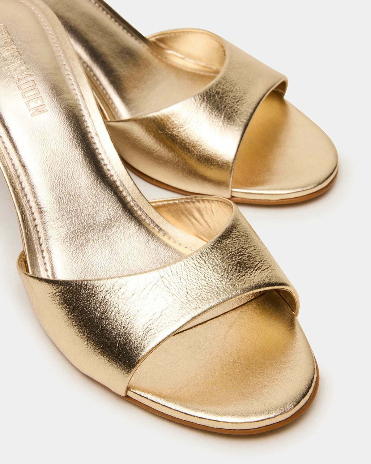 Steve Madden Kendrix Heels in Gold