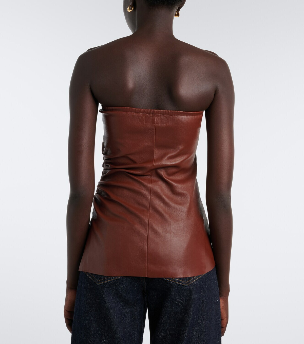 Stouls Laya leather bustier