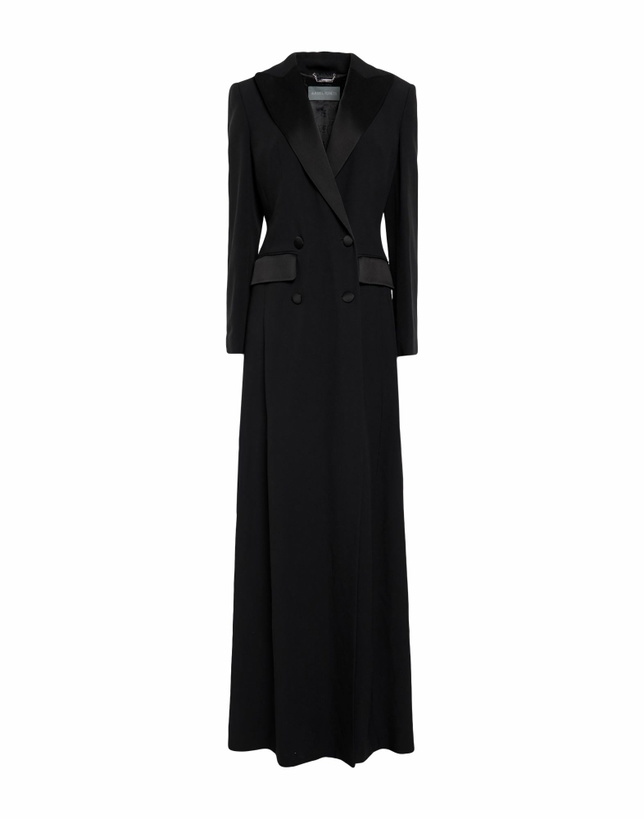 Photo: Alberta Ferretti Womens Overcoat & Trench Coat in Black