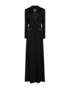 Alberta Ferretti Womens Overcoat & Trench Coat in Black