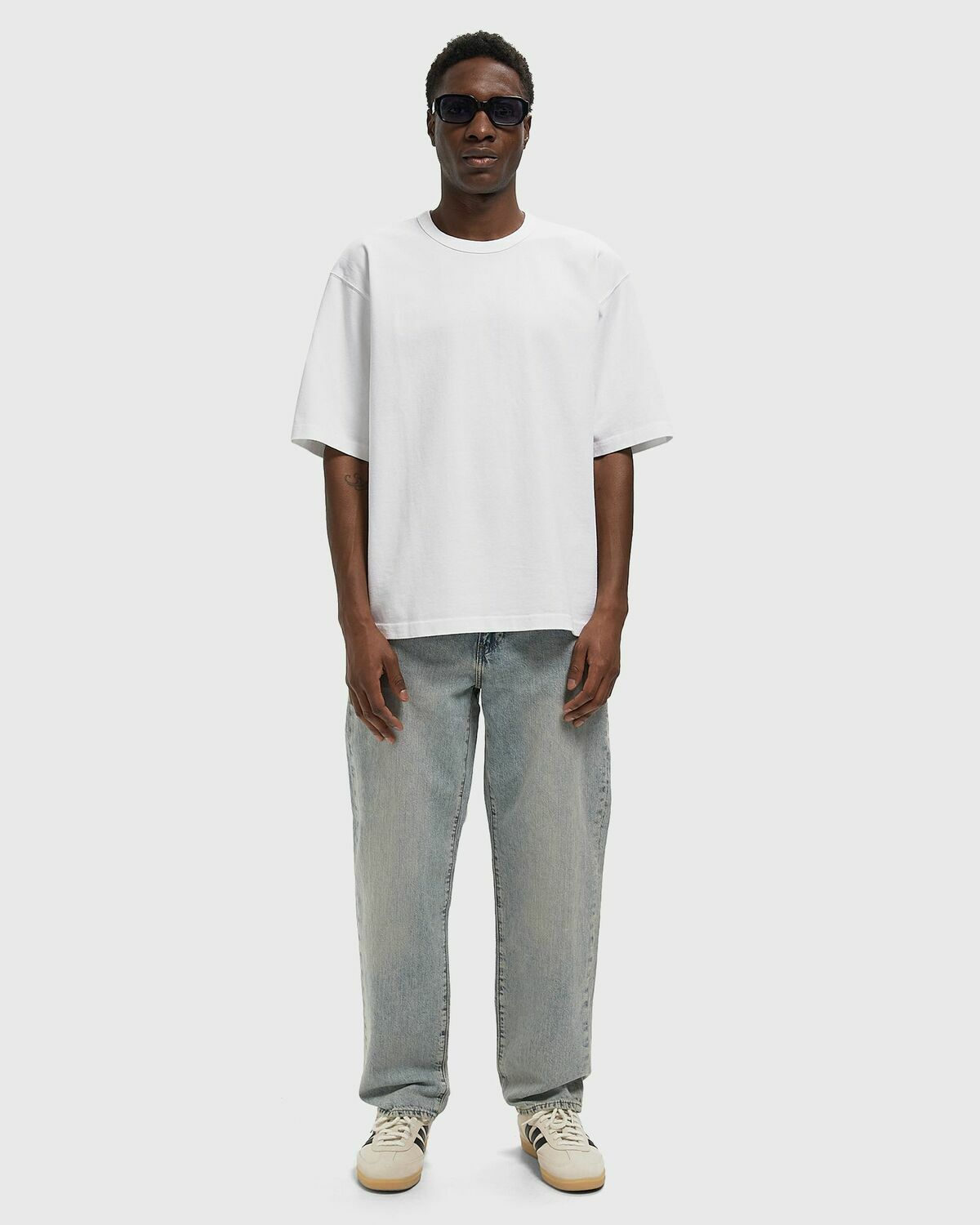 Levis HEAVYWEIGHT LOOSE TEE White Mens Shortsleefe