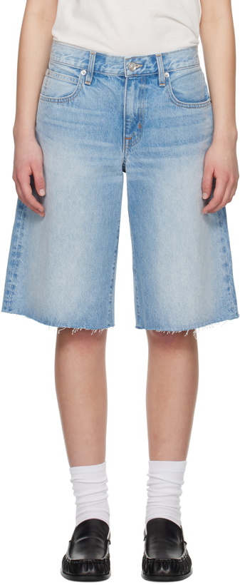 Photo: SLVRLAKE Blue Mica Denim Shorts