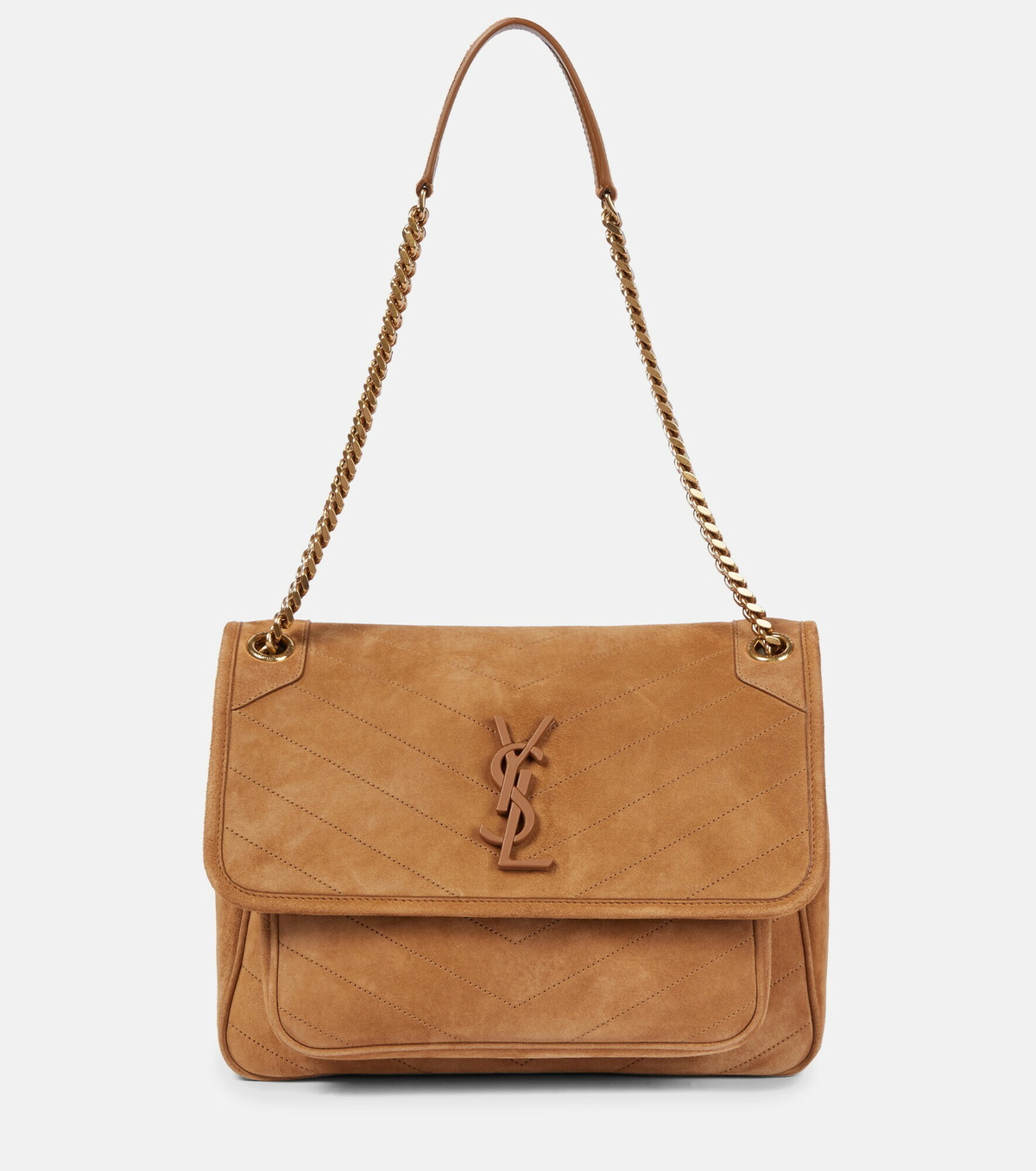 Ysl niki medium suede hot sale