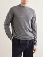 Kiton - Merino Wool Sweater - Gray