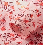 Acne Studios - Emilio Floral-Print Dégradé Cotton Rollneck T-Shirt - Pink