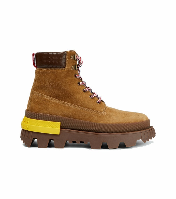 Photo: Moncler - Mon Corp suede hiking boots