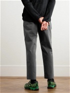 Goldwin - Straight-Leg Belted Shell Trousers - Gray