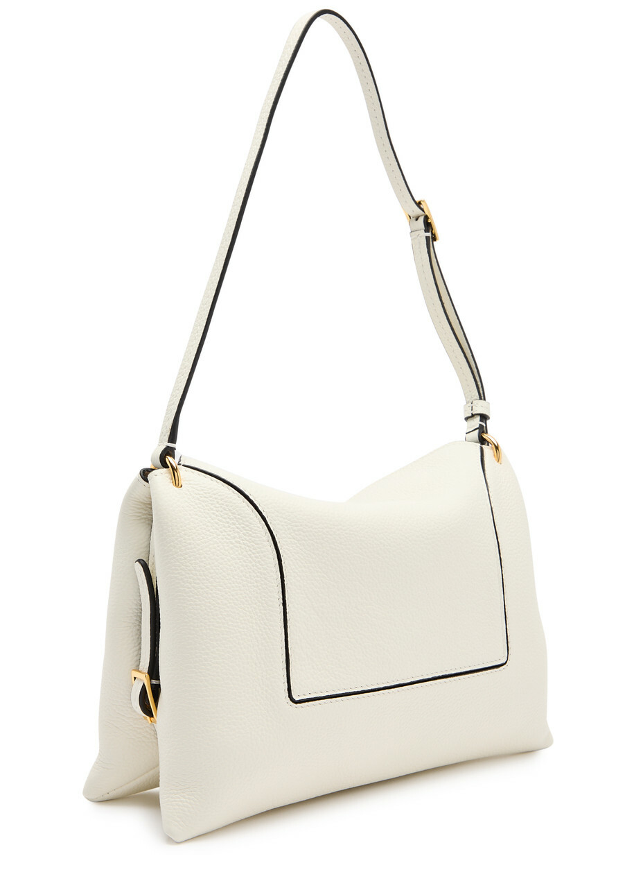 Wandler Penelope Slouch Leather Cross-body bag - White - One Size