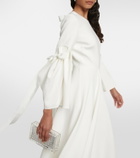 Roksanda Bridal Calmina crêpe maxi dress
