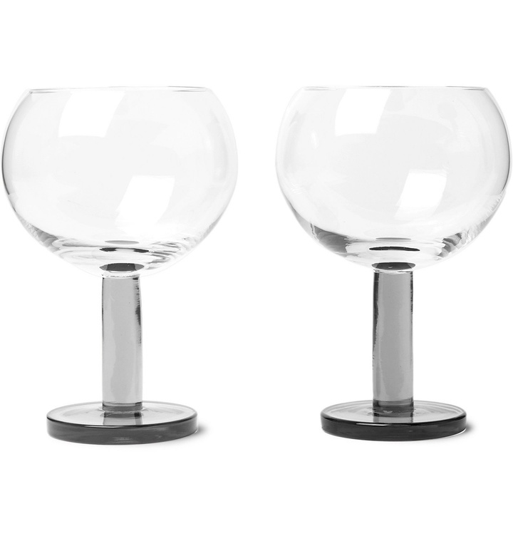 Photo: Tom Dixon - Puck Set of Two Balloon Glasses - Neutrals