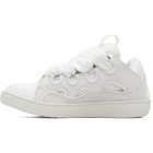 Lanvin White Curb Sneakers