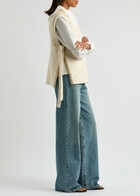 3.1 Phillip Lim Chain-embellished Wool-blend Vest Ivory