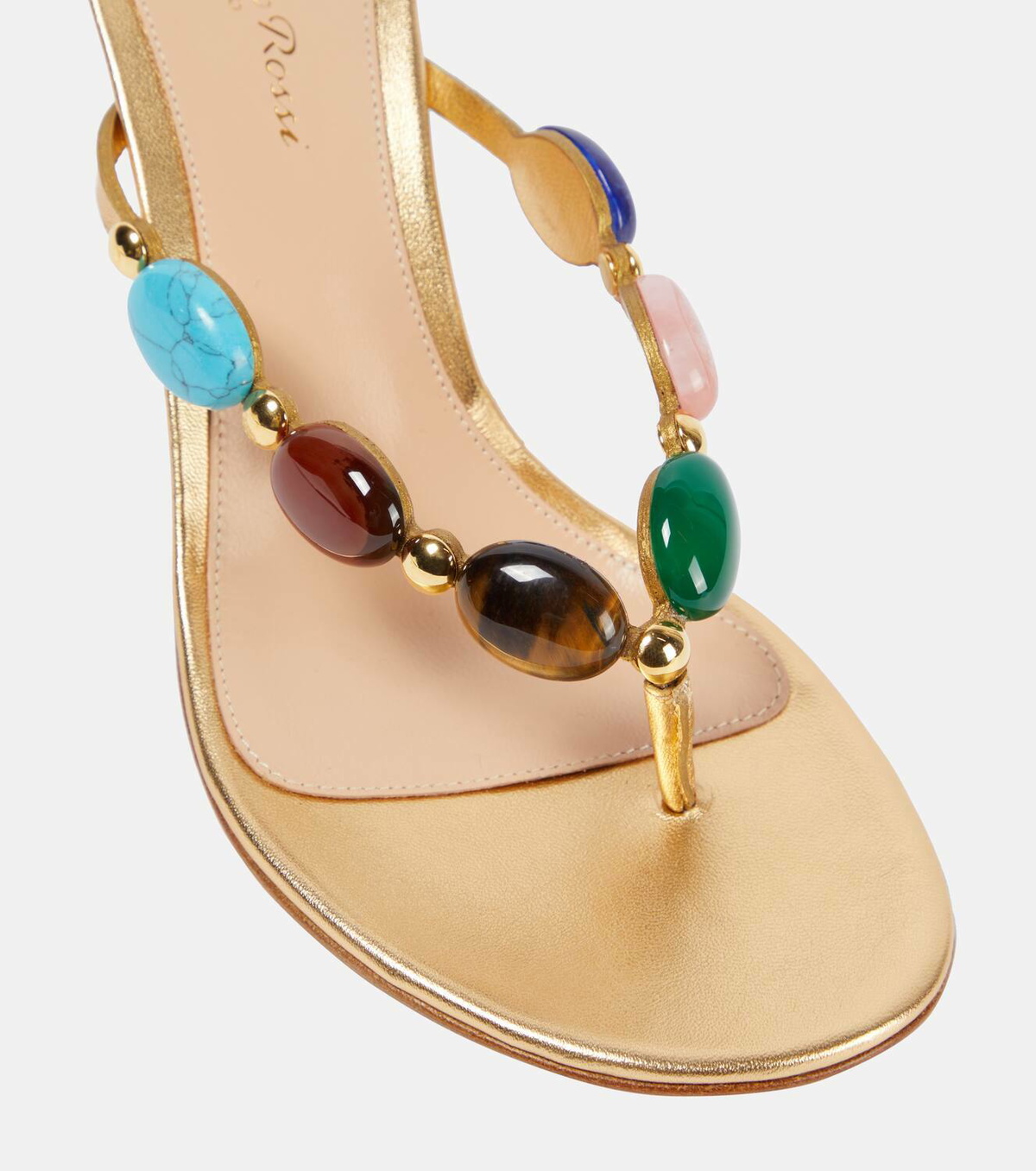 Gianvito Rossi Shanti embellished thong sandals Gianvito Rossi