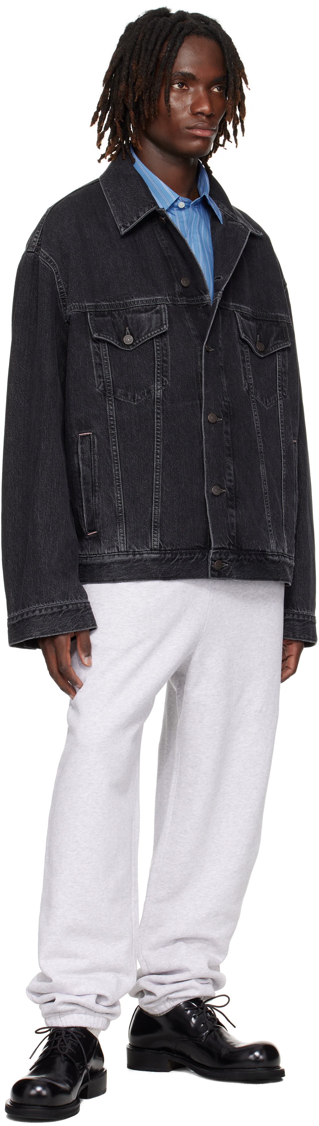 Acne Studios Gray Cotton Sweatpants