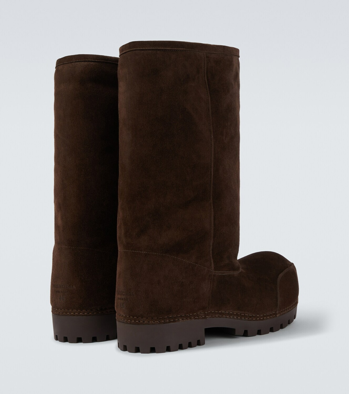 Balenciaga Alaska suede knee-high boots