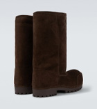Balenciaga Alaska suede knee-high boots