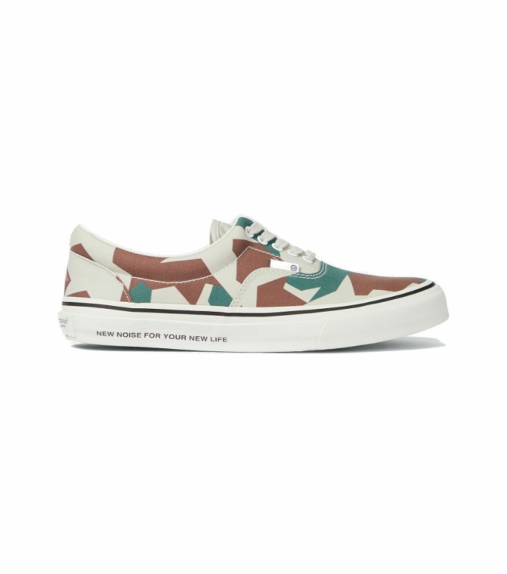 Photo: Undercover - Camouflage canvas sneakers
