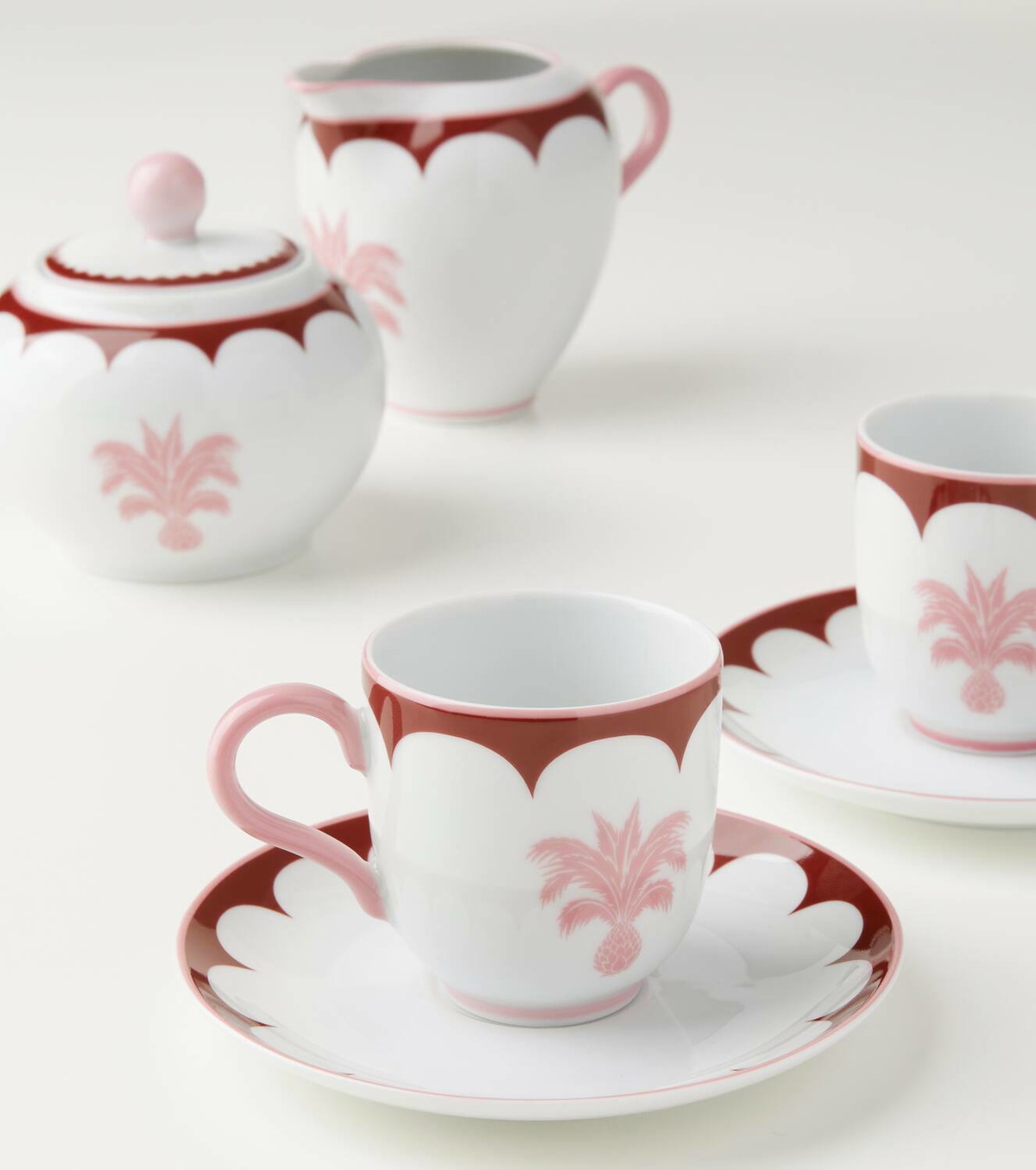 Aquazzura Casa Jaipur set of 2 espresso cups and saucers
